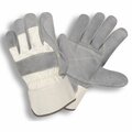 Cordova Palm, Cowhide, Side Split, Double Palm Gloves, M, 12PK 1051M